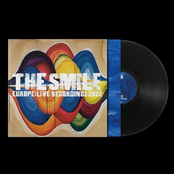 Cover THE SMILE, europe: live recordings 2022-ep