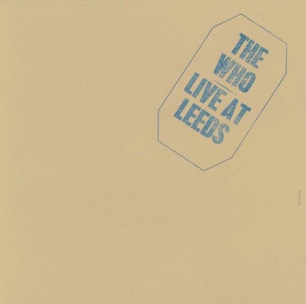 Cover THE WHO, live at leeds