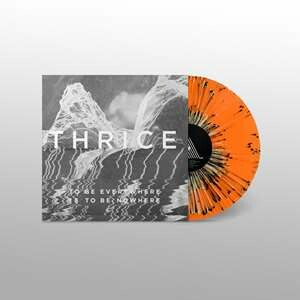 THRICE, to be everywhere (orange w/black) cover