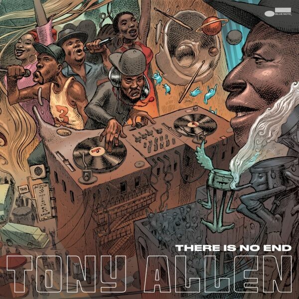Cover TONY ALLEN, there is no end