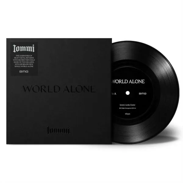 TONY IOMMI – world alone (7" Vinyl)