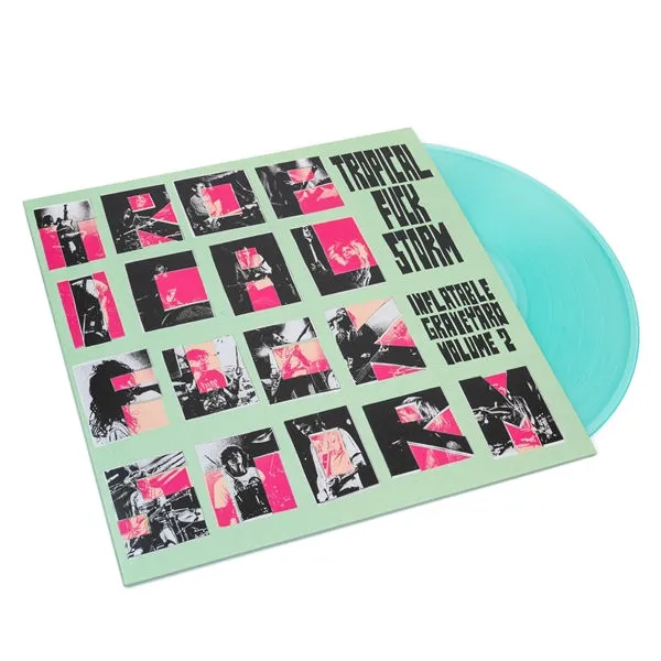 TROPICAL FUCKSTORM – inflatable graveyard vol. 2 (trans-turquoise) (LP Vinyl)
