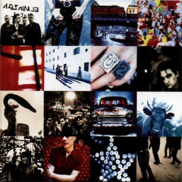 Cover U2, achtung baby (30th anniversary)