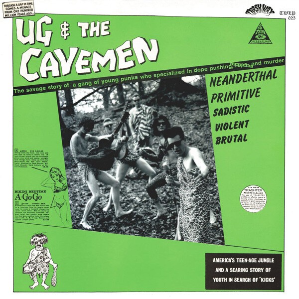 UG & THE CAVEMEN, s/t cover