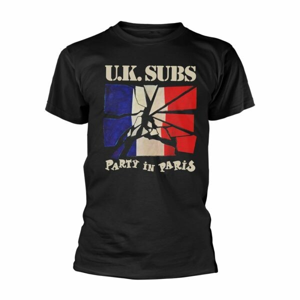 UK SUBS – party in paris (boy) black (Textil)