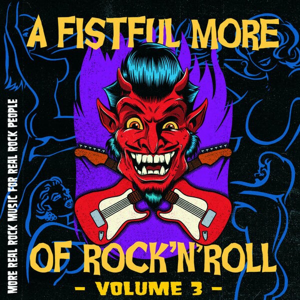 Cover V/A, a fistful of more rock´n roll vol.3