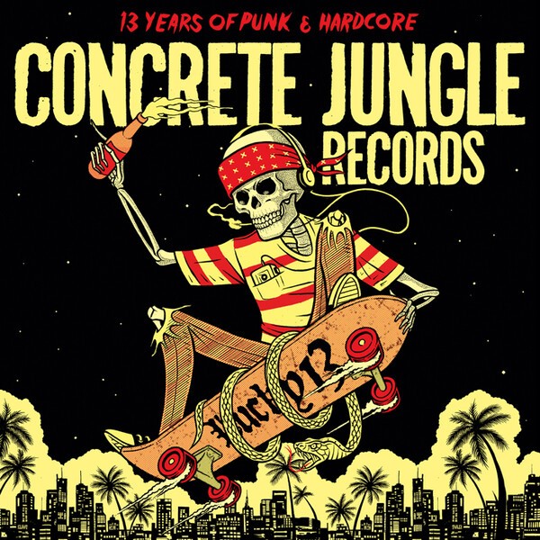 V/A – concrete jungle records - lucky 13 (CD)