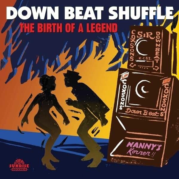 Cover V/A, down beat shuffle - birth of a legend