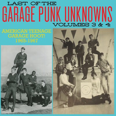 Cover V/A, garage punk unknowns vol. 3 + 4