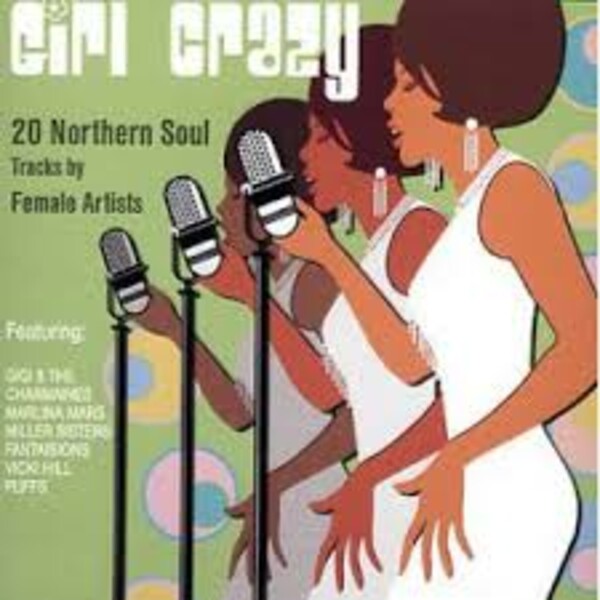 V/A, girl crazy - 20 northern soul tracks cover