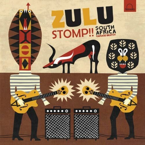 Cover V/A, zulu stomp!! south africa garage beats