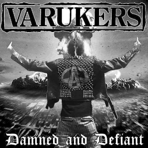 VARUKERS, damned and defiant cover