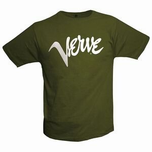 VERVE, logo_shirt_olive cover