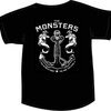 VOODOO RHYTHM – monsters anchor (girlie) black (Textil)