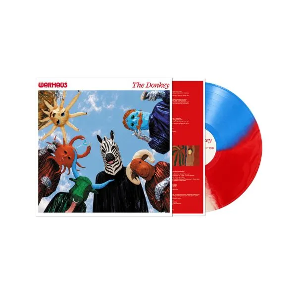 WARHAUS – the donkey (red/blue/white) (LP Vinyl)