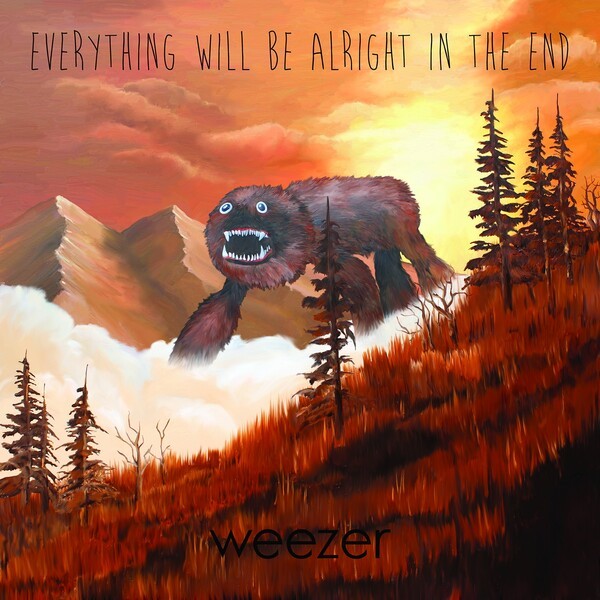 WEEZER, everything will be alright in the end cover
