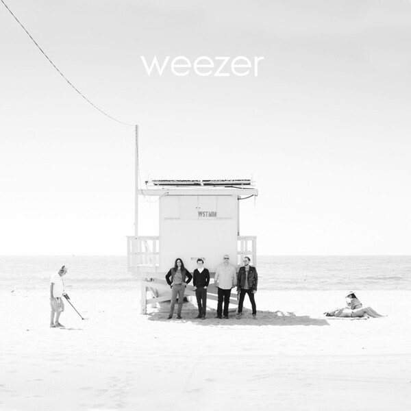 WEEZER, white album cover