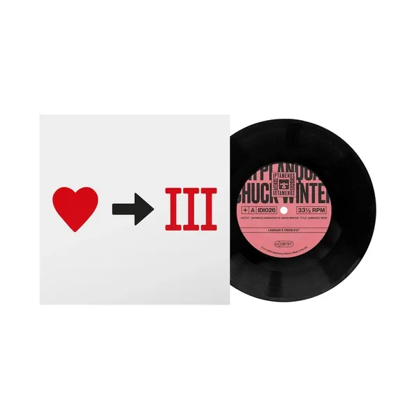 WIENER PLANQUADRAT & CHUCK WINTER – l´amour a trois/wurm (7" Vinyl)