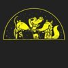 WILLEM KOLVOORT – friends forever (boy), black (Textil)