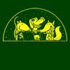 WILLEM KOLVOORT – friends forever (girl), forest green (Textil)