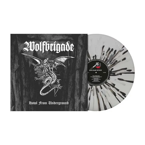 WOLFBRIGADE – howl from underground (clear/black/white) (LP Vinyl)