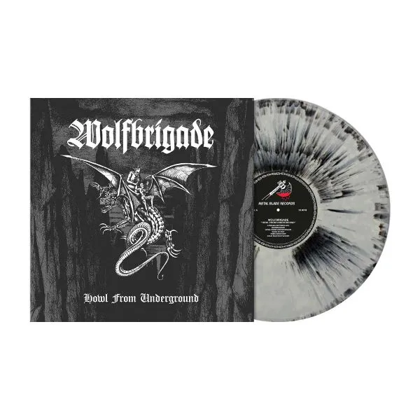 WOLFBRIGADE – howl from underground (grey/black dust) (LP Vinyl)