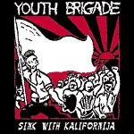 Cover YOUTH BRIGADE, sink with california