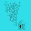 ZUM HEIMATHAFEN – birdhouse (girl), turquoise (Textil)