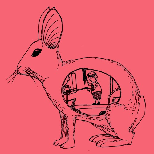 ZUM HEIMATHAFEN, inside the rabbit (boy), green cover