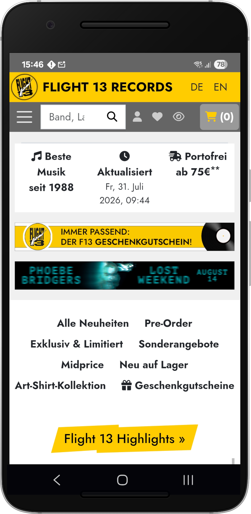 Flight 13 App