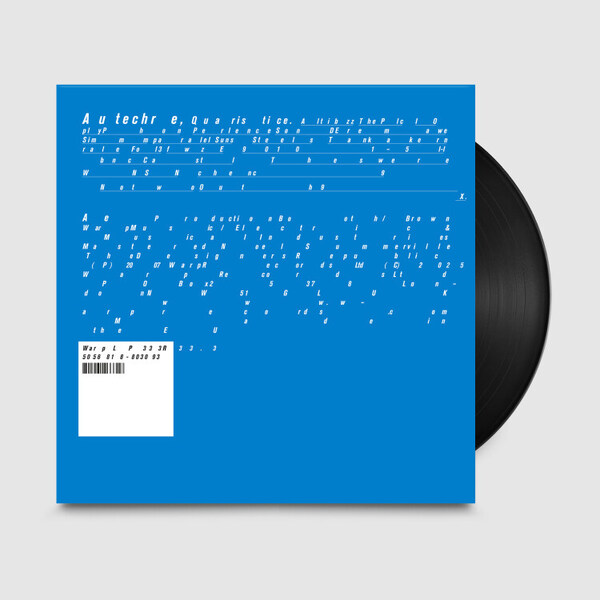 AUTECHRE, quaristice (LPx2)
