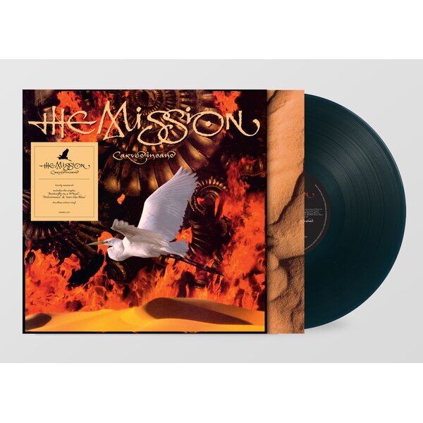 THE MISSION, carved in sand (40th band anniversary edition) (LPcol)