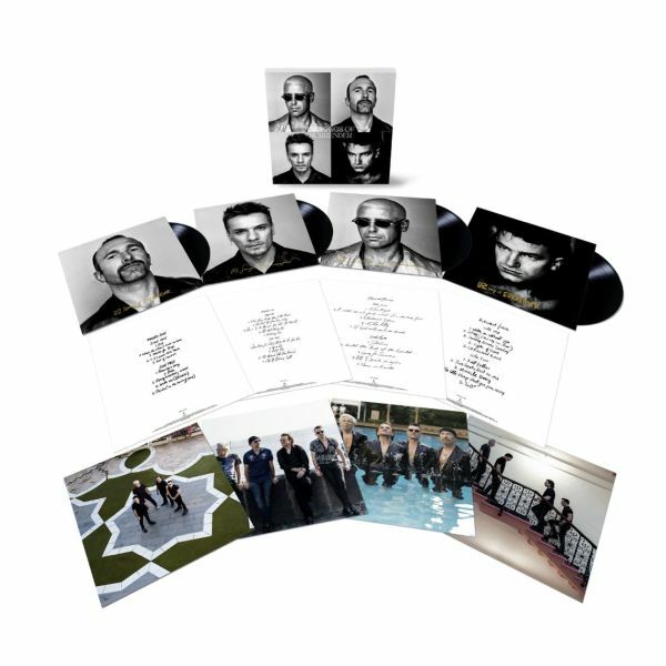 Cover U2, songs of surrender (LPx4)