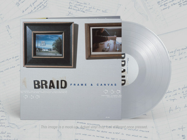 Cover BRAID, frame & canvas (25th anniversary edition) (LP deluxe)