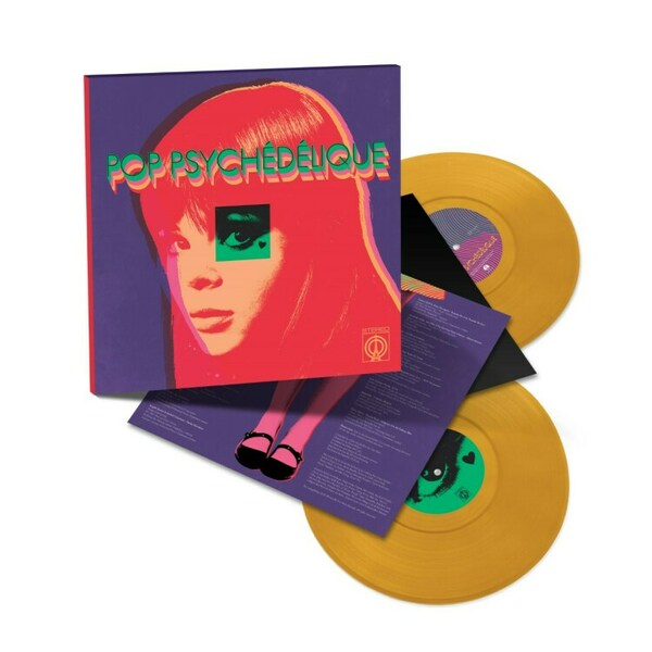 V/A, pop psychedelique (french psych 1964-2019) (LPx2 col.)