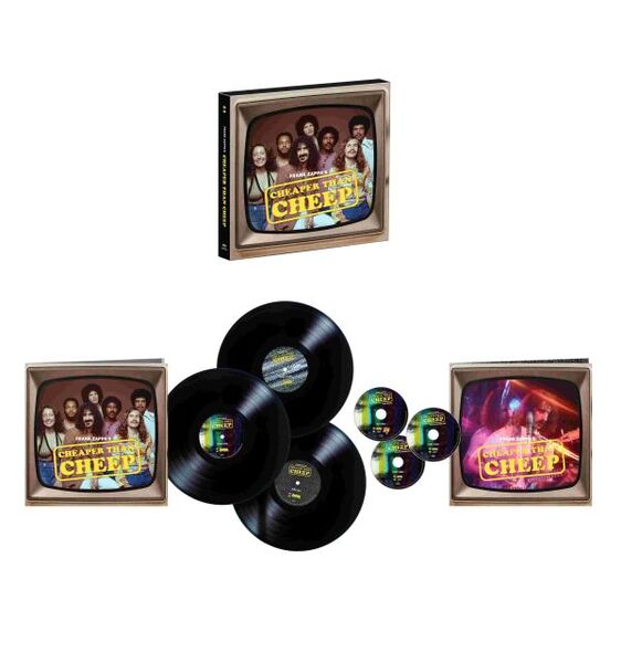FRANK ZAPPA, cheaper than cheap (LP-BOX)