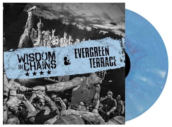 EVERGREEN TERRACE/WISDOM IN CHAINS, split (LPcol)