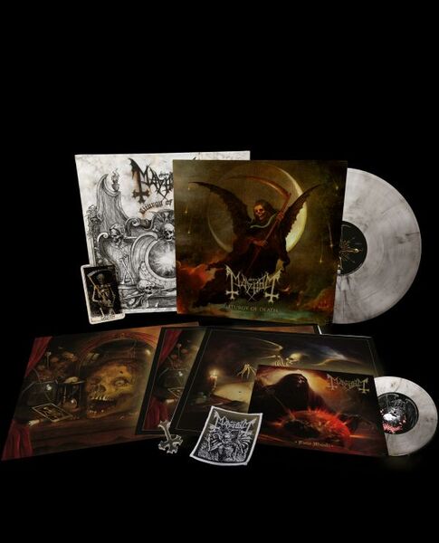 MAYHEM, liturgy of death (LP deluxe)