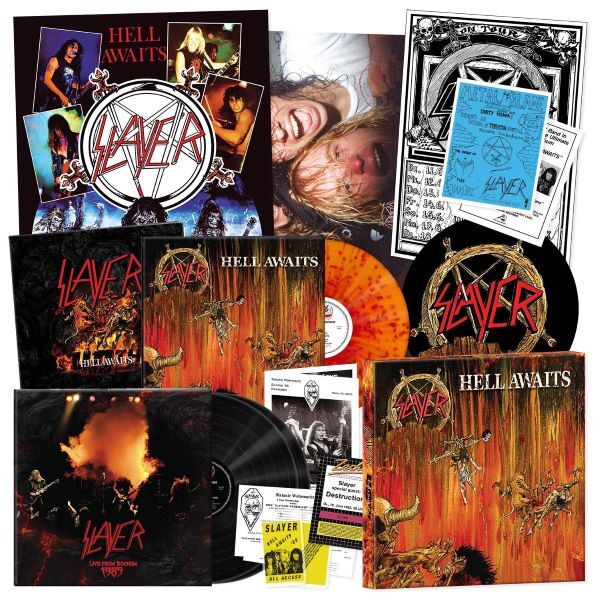 SLAYER, hell awaits (40th anniversary) (LP-BOX)