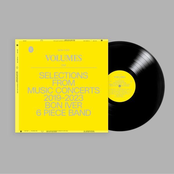BON IVER, volumes:one-selections from music concerts 2019-23 (LP)