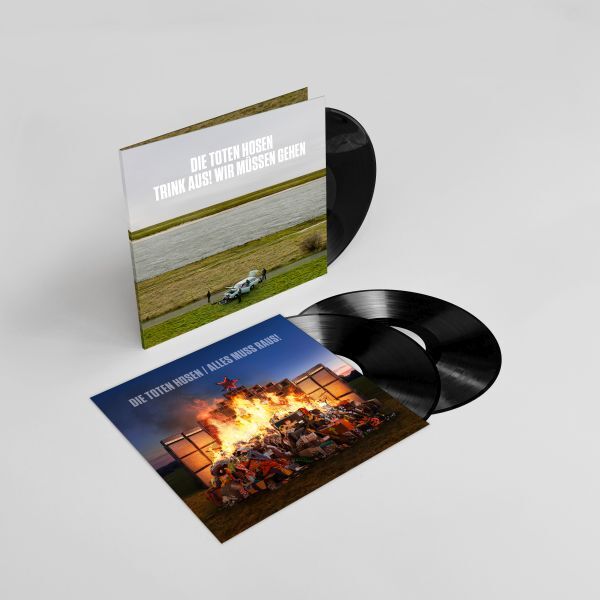 DIE TOTEN HOSEN, trink aus, wir müssen gehen! + alles muss raus! (LPx3)