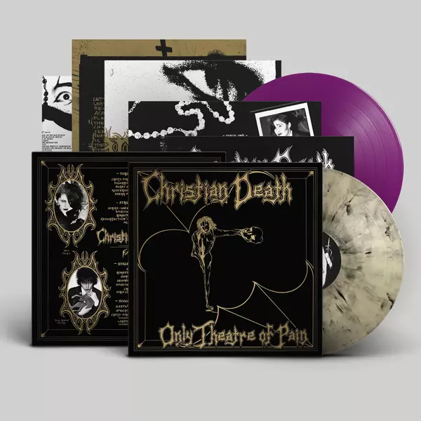 CHRISTIAN DEATH, only theatre of pain (deluxe) (LPx2 del.)