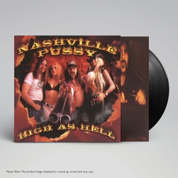 NASHVILLE PUSSY, high as hell (LP)