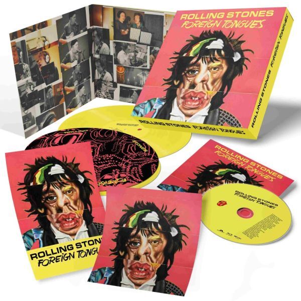 ROLLING STONES, foreign tongues (LP-BOX)