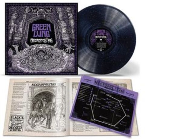 GREEN LUNG, necropolitan (midnight sparkle lp) (LPcol)