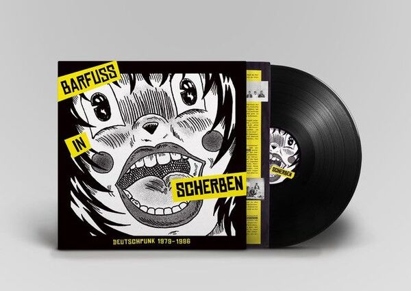 V/A, barfuß in scherben. deutschpunk 1979-1986 (LP)