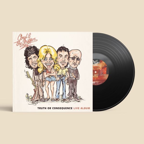 AMYL AND THE SNIFFERS, truth or consequence - live album (LP)