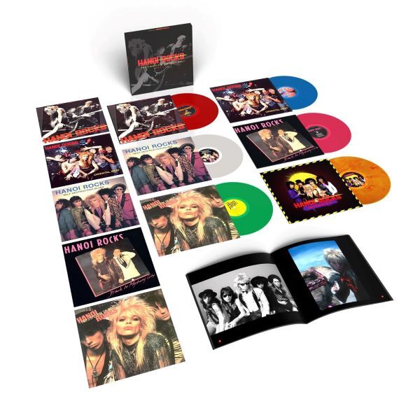 HANOI ROCKS, the complete collection 1981-1984 (LP-BOX)