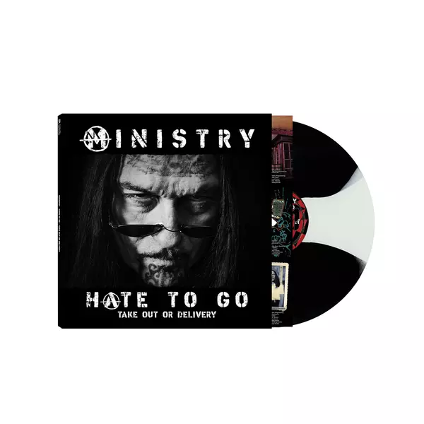 MINISTRY, hate to go (black/white butterfly) (LPcol)