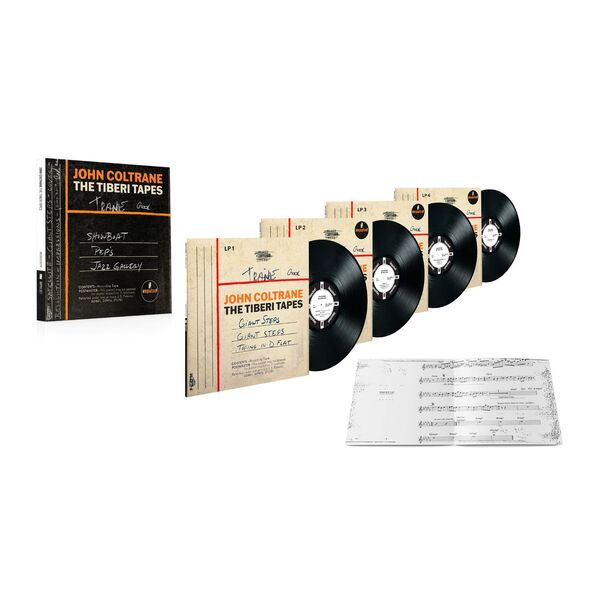 JOHN COLTRANE, the tiberi tapes (LP-BOX)